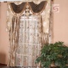 100% Polyester Jacquard Flame Retardant Beaded Curtain