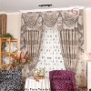 100% Polyester Jacquard Flame Retardant Classic Curtain Design