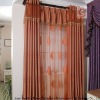 100% Polyester Jacquard Flame Retardant Curtain Fabric