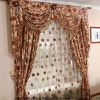 100% Polyester Jacquard Flame Retardant Curtains