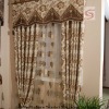 100% Polyester Jacquard Flame Retardant Window Curtain