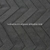 100% Polyester Memory Black Stereoscopic Fabric