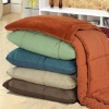 100 % Polyester Micro Fabric Quilt,pocket quilt