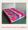 100% Polyester New Design Printed Coral Fleece Blanket/Fabric