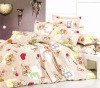 100%Polyester Peach Printed Bedding Set/Bedding Sets