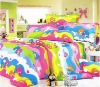 100%Polyester Peach Printed Bedding Set/Bedding Sets