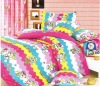 100%Polyester Peach Printed Bedding Set/Bedding Sets