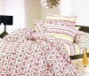 100%Polyester Peach Printed Bedding Set/Bedding Sets