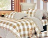 100% Polyester Peach Printed Bedding Sets Bed Sheet Duvert cover 4pcs