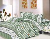 100% Polyester Peach Printed Bedding Sets Bed Sheet Duvert cover 4pcs