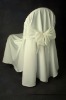 100%Polyester Plain Dyed Mini Matte Folding Chair Cover