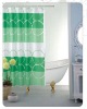 100% Polyester Pongee Printed shower curtains