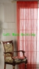 100%Polyester Red String Curtain