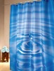 100% Polyester Satin Shower Curtain