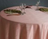 100% Polyester Slub Taffeta Banquet Table Overlay