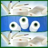 100% Polyester Spun Yarn 40s Close Virgin, Raw White