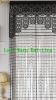 100% Polyester Warp Knitted Black Door Curtain ,decorative curtain