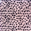 100% Polyester Warp Leopard Grain Suede Fabric For home textile