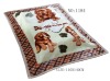 100% Polyester Weft Reactive Printed Baby Blanket