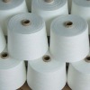 100% Polyester Yarn 30s white for clothing