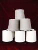 100% Polyester Yarn, Ring Spun Raw White Yarn