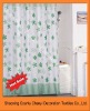 100%Polyester beautiful shower curtain