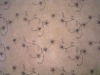 100% Polyester brushed embroidered Chamois fabric For Dress/Shoes/Bag/Home Textile