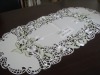 100%Polyester embroidered table runner