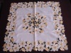 100%Polyester embroidered tablecloth