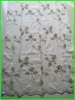 100% Polyester  embroidery   curtain fabric