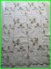 100% Polyester embroidery curtain fabric