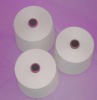 100% Polyester feather Yarn white  recycled