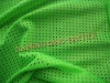 100% Polyester neon green Football Mesh Fabric