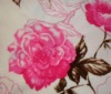 100% Polyester printed coral fleece fabric blanket