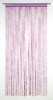 100% Polyester purple flat-wire string curtain