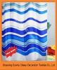 100%Polyester shower curtain set