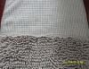 100%Polyester woven plain chenille fabric carpet with SEBS hot-melt latex-back