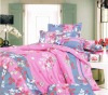 100%Polyster Peach Printing Bedding Set/Bedding Sets