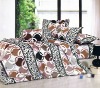 100%Polyster Peach Printing Bedding Set/Bedding Sets