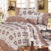 100%Polyster Peach Reactive Printing Bedding Set/Bedding Sets