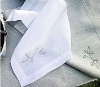 100% Pure Linen Embroide Table Napkin