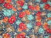 100% RAYON SATEEN PRINTED FABRIC