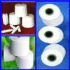 100% Recycled Polyester Ring Spun Yarn Raw White  30s/1