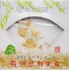 100% Silk handkerchief with embroidery kerchief/hanky