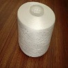 100% Spun Polyester Yarn For Sewing Thread 32/2/3 Raw White