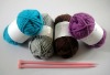 100% acrylic hand knitting yarn
