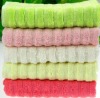 100%bamboo fiber jacquard striped bath towel