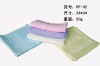 100% bamboo fiber square hand towel