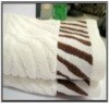 100% bamboo fiber towels-Tiger skin face towels