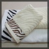 100% bamboo fiber towels-Tiger skin face towels